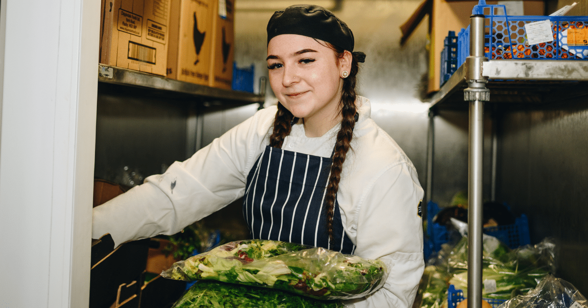 Keisha Swabey – Commis Chef apprentice with Compass