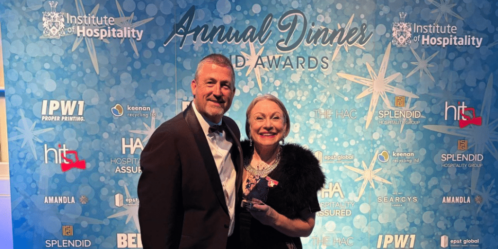 HIT’s Executive Chair Jill Whittaker OBE wins award for ‘Outstanding Contribution to the Industry’