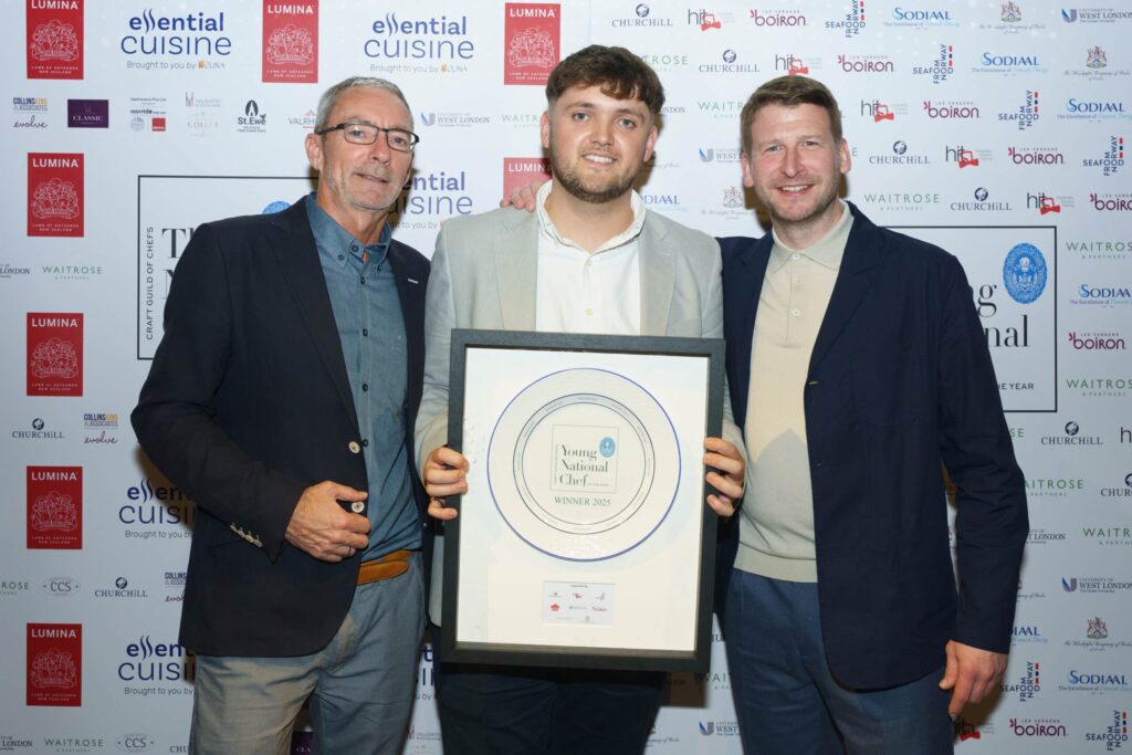 Gravetye Manor chef takes the top spot in Young National Chef of the Year