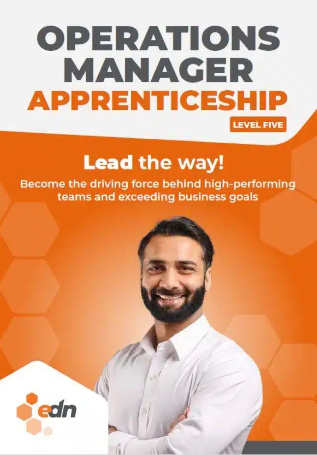 Operations Manager Apprenticeship facesheet