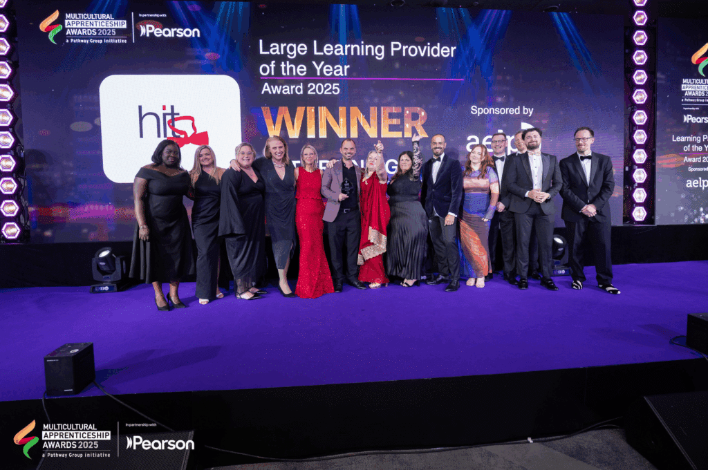 HIT Training Ltd named “Learning Provider of the Year” at the 2025 Multicultural Apprenticeship Awards