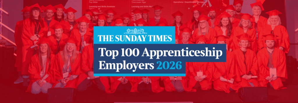 The Opportunity Provider (TOP) ranked 28th in The Sunday Times Top 100 Apprenticeship Employers